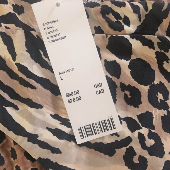 NWT Urban Outfitters Animal Print Bikini Bottoms - Picture 3 of 3